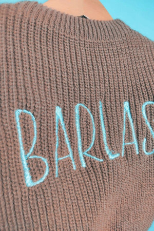 İsim Nakışlı Unisex Triko Kazak