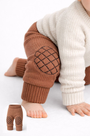 Bebek Triko Emekleme Tayt Pantolon