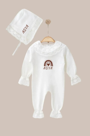 Isimli Kız Bebek Yenidoğan Tulum Mevlüt Kıyafeti
